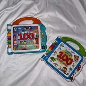 LeapFrog 100 Words Learning Book - Blue and Green